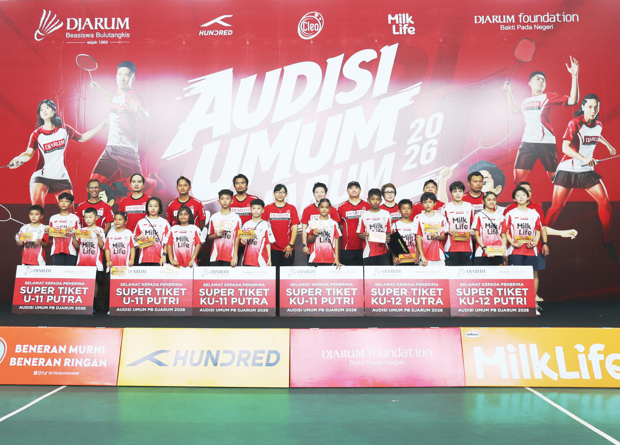 Audisi Umum PB Djarum 2026: Sumatera Lahirkan 15 Talenta Bulutangkis Peraih Super Tiket