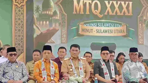 MTQ Sulut Resmi Dimulai di Minahasa Utara, Menag Apresiasi Tingginya Indeks Kerukunan