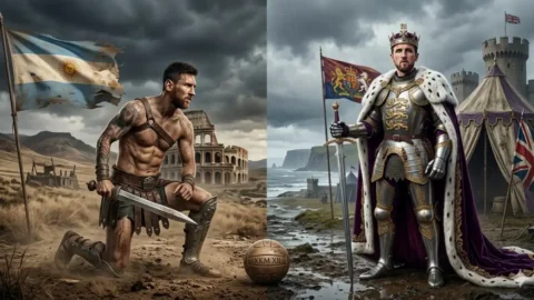 Perang Falkland, Maradona, hingga Semifinal Piala Dunia: Kisah Panjang Argentina vs Inggris