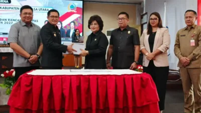 APBD Minahasa Utara 2027 Mulai Disusun, Joune Ganda Fokus Kesehatan dan Pendidikan