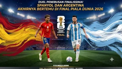Duel Penebusan Finalissima! Spanyol dan Argentina Akhirnya Bertemu di Final Piala Dunia 2026