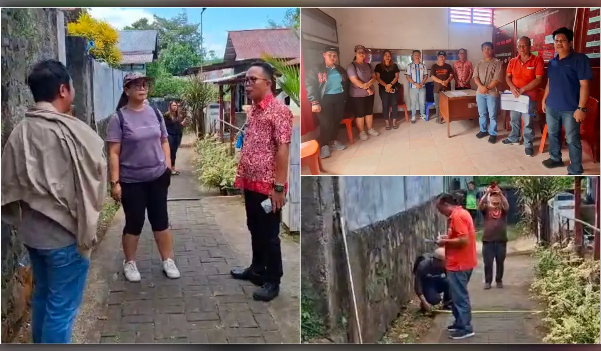 Baru Menjabat, Kumtua Pineleng Dua Langsung ‘Jemput’ Proyek Penataan Kawasan Kumuh dari Pusat