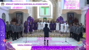 Sabet Juara 1 Lomba Mix Choir HUT Wilayah, GMIM Kalvari Malalayang Sukses Pukau Juri