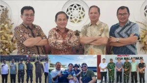 Rektor Unsrat Utus Ferry Liando cs Pimpin Karya Bakti Kolaboratif di Perbatasan Talaud
