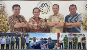 Rektor Unsrat Utus Ferry Liando cs Pimpin Karya Bakti Kolaboratif di Perbatasan Talaud