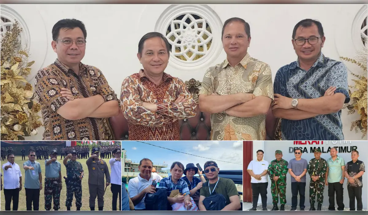 Rektor Unsrat Utus Ferry Liando cs Pimpin Karya Bakti Kolaboratif di Perbatasan Talaud