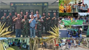 Sinergi TNI-Unsrat Bangun Beranda Utara NKRI: Dari Air Bersih Hingga Genteng Sabut Kelapa
