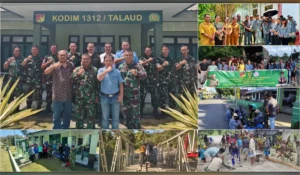 Sinergi TNI-Unsrat Bangun Beranda Utara NKRI: Dari Air Bersih Hingga Genteng Sabut Kelapa