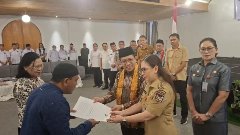 Minahasa Pelopor Nasional, 25 FKUB Kecamatan Resmi Dikukuhkan