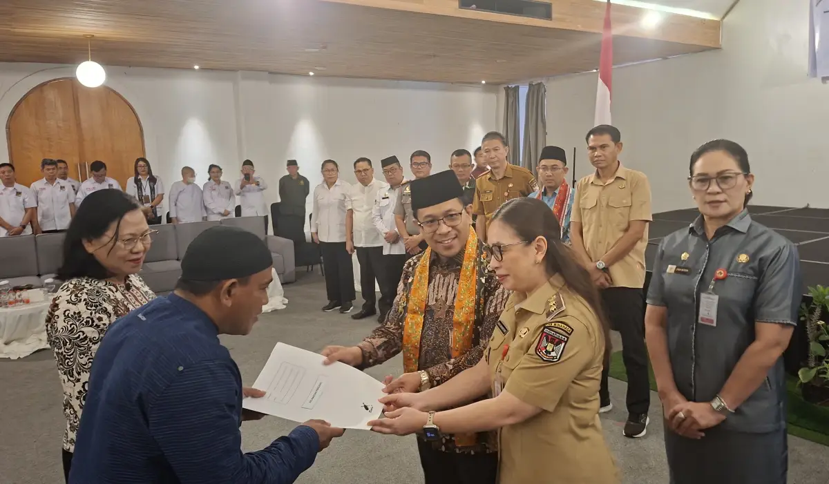 Minahasa Pelopor Nasional, 25 FKUB Kecamatan Resmi Dikukuhkan