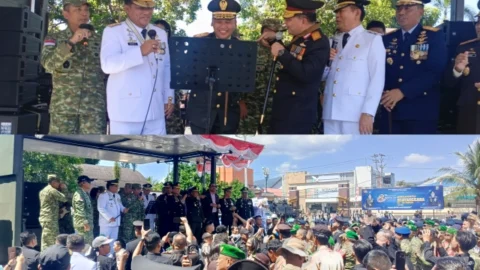 Momen Kebersamaan dan Kejutan Warnai HUT ke-80 Bhayangkara di Polda Sulut, TNI Beri "Kado" Spesial