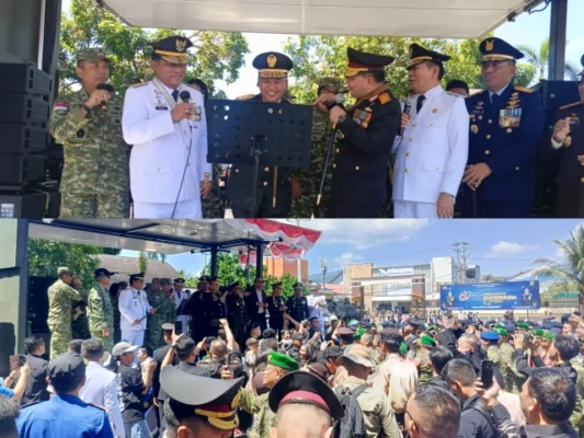 Momen Kebersamaan dan Kejutan Warnai HUT ke-80 Bhayangkara di Polda Sulut, TNI Beri "Kado" Spesial