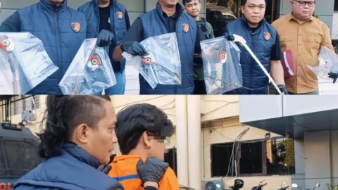 Terancam 10 Tahun Penjara, Produsen Sajam Ilegal di Minahasa Utara Diringkus Resmob Polda Sulut