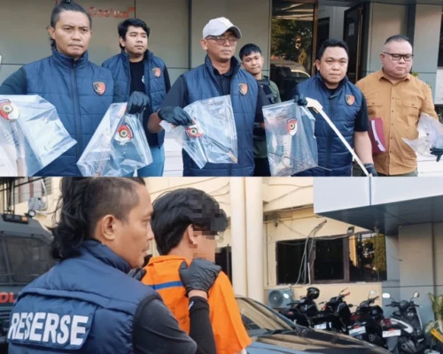 Terancam 10 Tahun Penjara, Produsen Sajam Ilegal di Minahasa Utara Diringkus Resmob Polda Sulut
