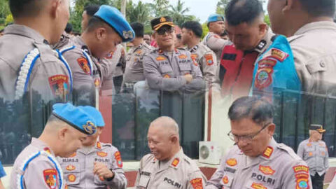 Jaga Disiplin Anggota, Polda Sulut Gelar Operasi Penertiban di Polres Mitra