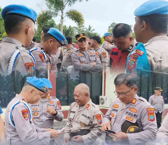 Jaga Disiplin Anggota, Polda Sulut Gelar Operasi Penertiban di Polres Mitra
