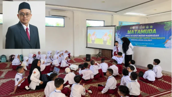 Hari Pertama MATAMUDA 2026, MI Tahfidz Tuah Sakato Sambut Murid Baru dengan Suasana Ramah Anak