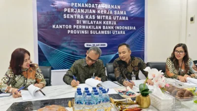 BI Resmikan Sentra Kas Mitra Utama di Tiga Kepulauan Sulut, Layanan Rupiah Makin Cepat