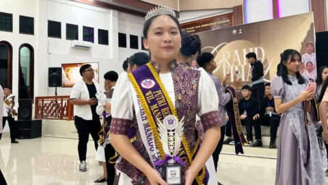 Bianca Tenda Juara I Putri Remaja Teladan GMIM Wilayah Manado Winangun 2026