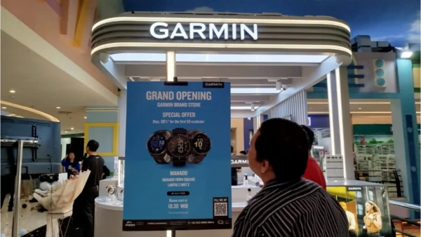 Garmin Resmikan Brand Store Pertama di Manado, Hadirkan Diskon hingga 50 Persen