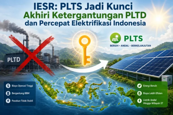 IESR: PLTS Jadi Kunci Akhiri Ketergantungan PLTD dan Percepat Elektrifikasi Indonesia