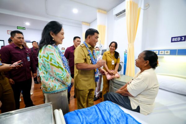 Resmikan Unit Hemodialisis RSUD Manembo-nembo, Gubernur Yulius Selvanus Pastikan Warga Bitung Tak Perlu Lagi Keluar Daerah untuk Cuci Darah