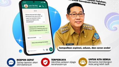 Pemkot Bitung Pasang Standar Baru Pelayanan, Aduan Warga Wajib Ditangani Maksimal 2x24 Jam