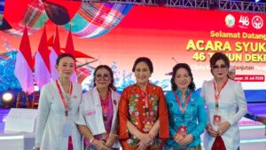 Hadiri Syukuran HUT ke-46 Dekranas di Makassar, Ellen Honandar Sondakh Perkuat Promosi Kriya dan UMKM Kota Bitung