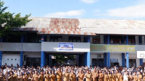Wakil Wali Kota Randito Maringka Hadiri MPLS di SMPN 1 Bitung, Tegaskan Sekolah Aman adalah Fondasi Lahirnya Generasi Unggul