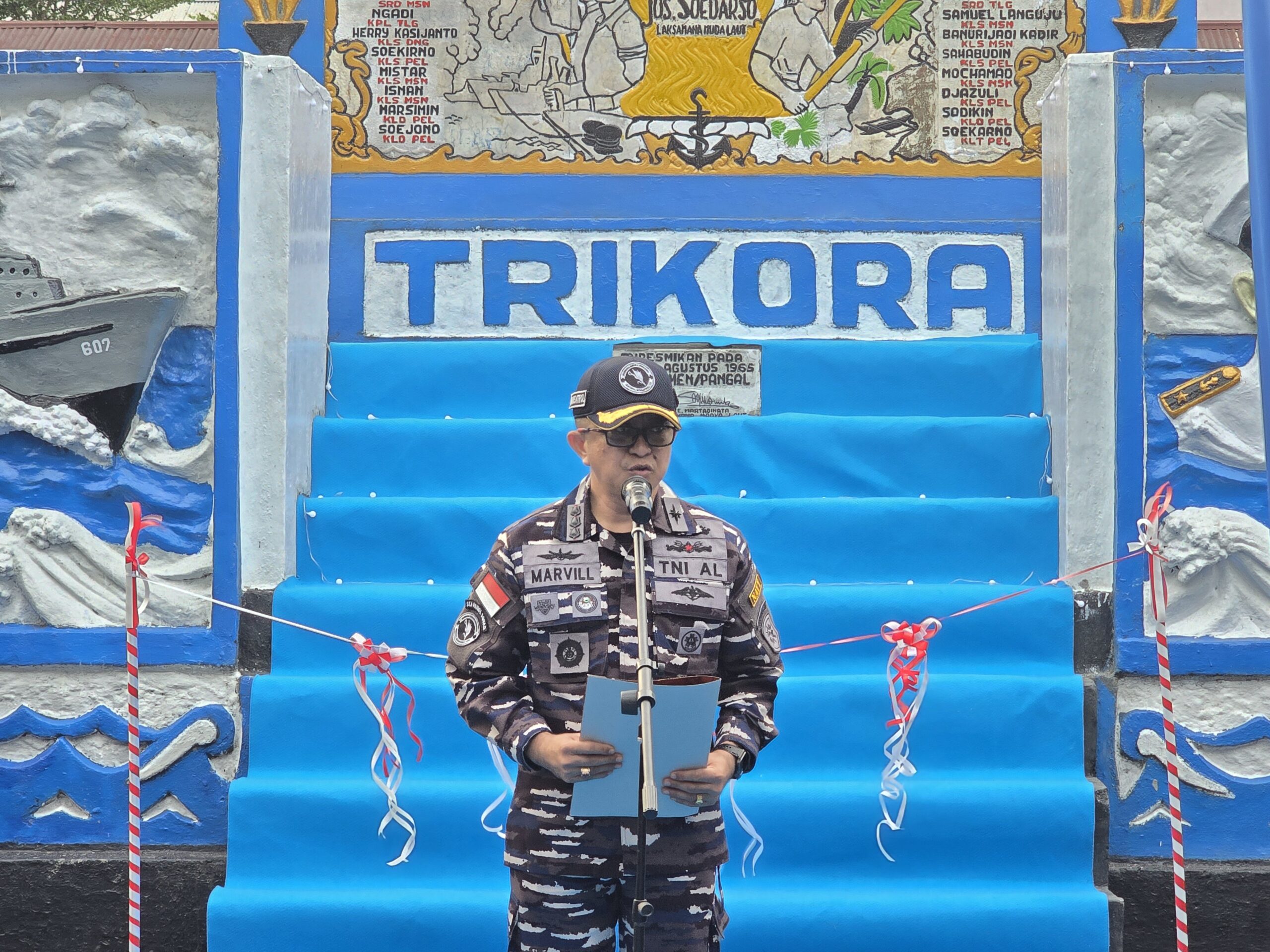 Kolonel Marvill Marfell Frits:Taman Angkatan Laut Bitung Bangkitkan Sejarah dan Ekonomi