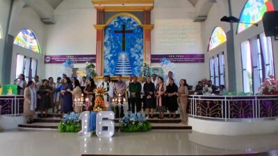 HUT Ke-16 GMIM Bukit Kasih Matuari, Hengky Honandar Tegaskan Gereja Pilar Harmoni dan Mitra Strategis Pembangunan Kota Bitung