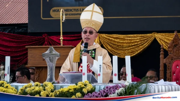 Konferensi VIII KBK Keuskupan Manado Ditutup, Uskup Rolly Untu Serukan Persaudaraan