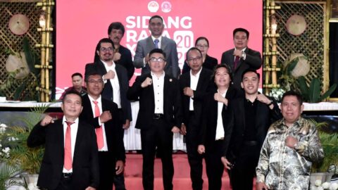 Foto bersama pengurus KPKB PP KGPM saat Sidang Raya 35 Kiawa