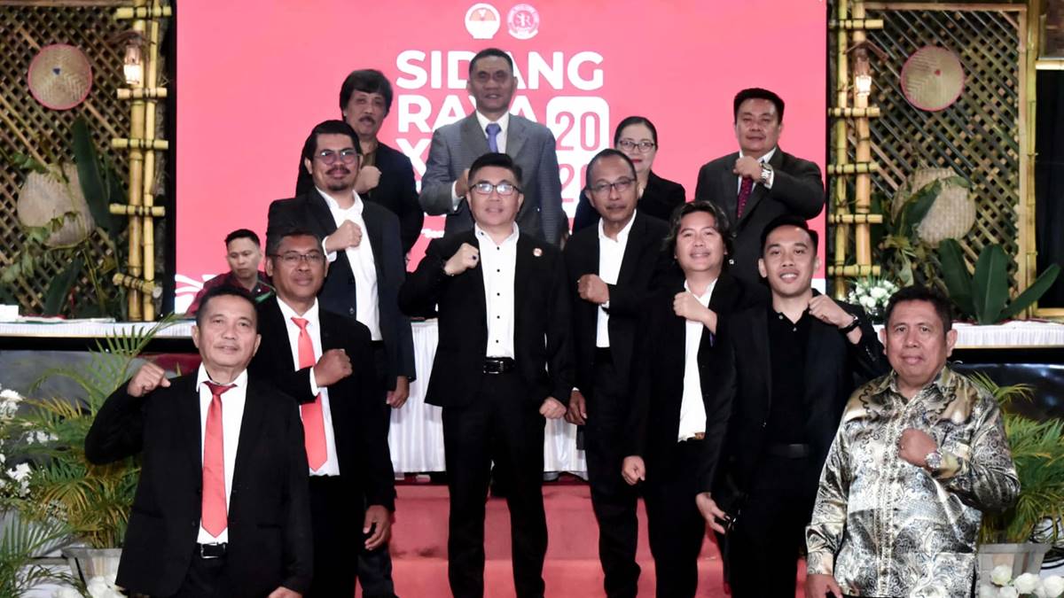 Foto bersama pengurus KPKB PP KGPM saat Sidang Raya 35 Kiawa