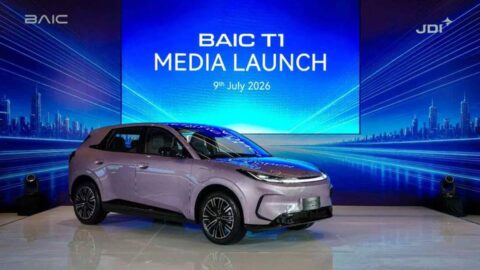 BAIC Indonesia meluncurkan dan membuka prapemesanan BAIC T1, mobil listrik pertama merek tersebut, dalam acara resmi di Tangerang pada 9 Juli 2026.
