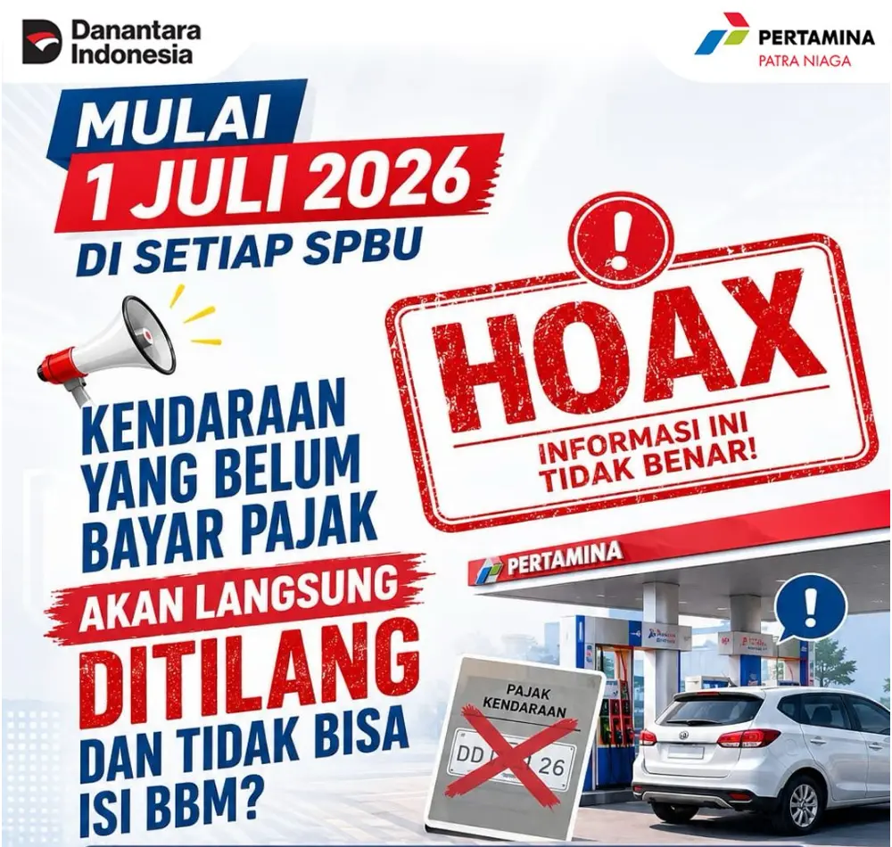 Pertamina Tegaskan SPBU Bukan Lokasi Pemeriksaan Pajak Kendaraan oleh Samsat