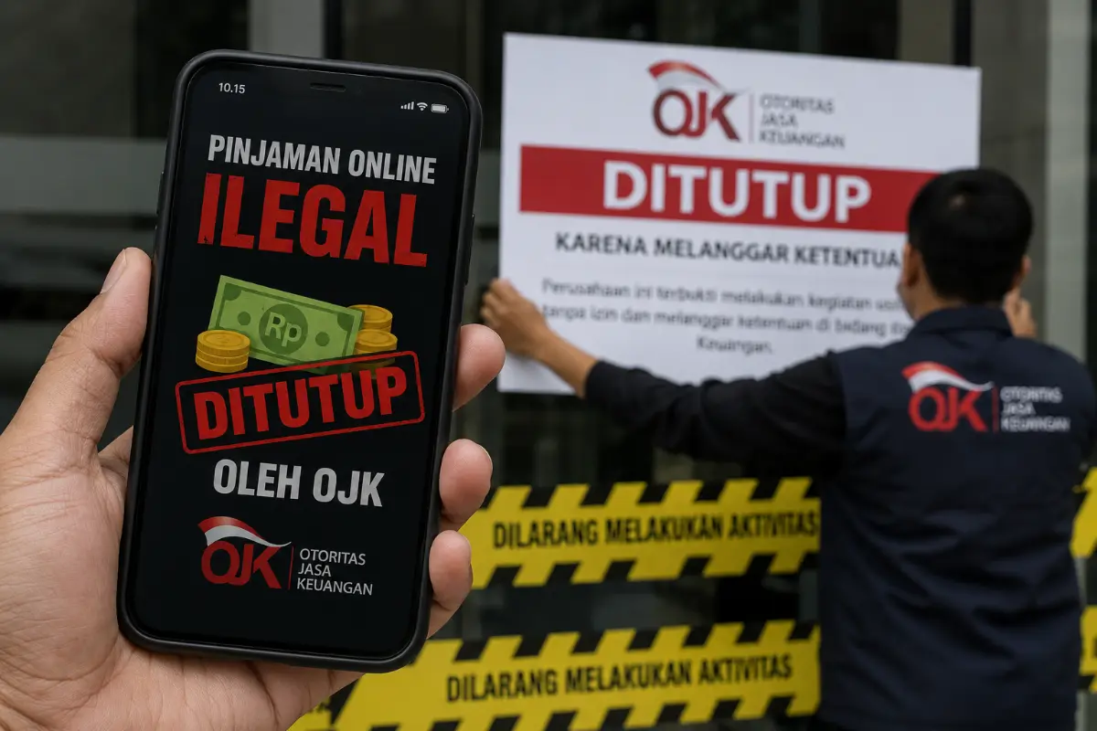 Satgas PASTI Tutup 1218 Entitas Keuangan, Pinjol Ilegal Masih Mendominasi
