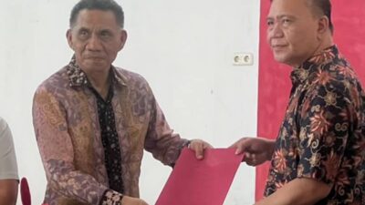 Prosesi serah terima Pucuk Pimpinan KGPM dari Gbl. Francky Londa kepada Gbl. Tedius Kuemba Batasina, S.Th