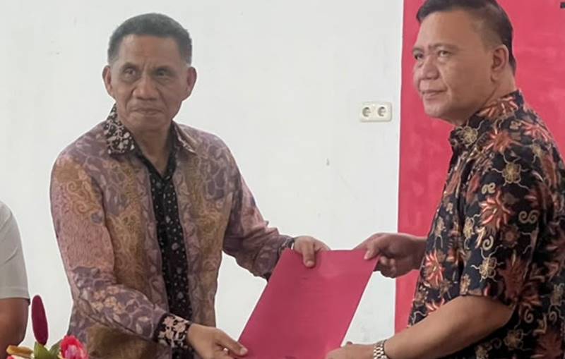 Prosesi serah terima Pucuk Pimpinan KGPM dari Gbl. Francky Londa kepada Gbl. Tedius Kuemba Batasina, S.Th