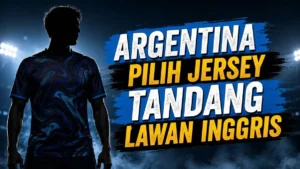 Inggris vs Argentina: Jersey Tandang Albiceleste Bangkitkan Memori Maradona