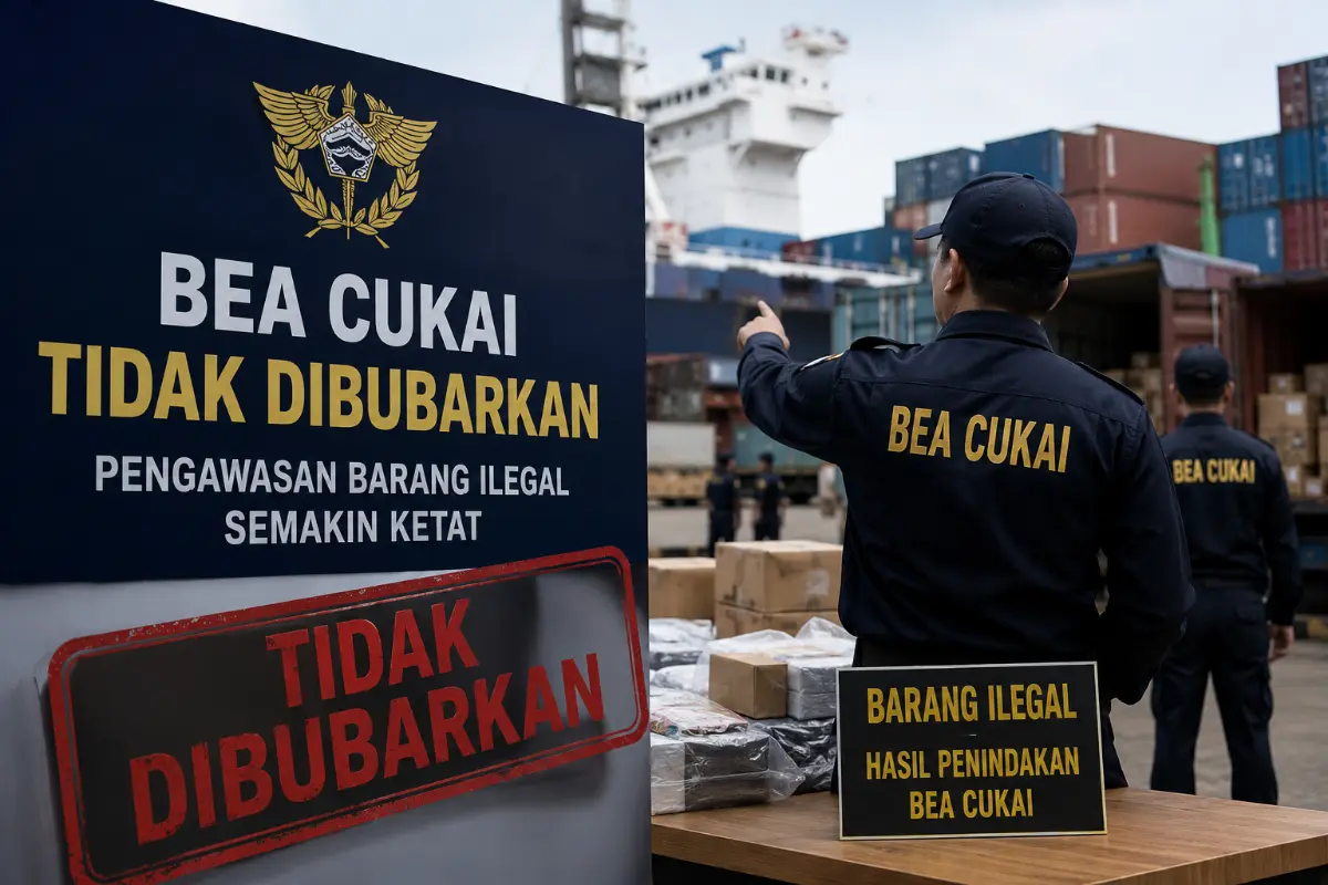 Menkeu Pastikan Bea Cukai Tidak Dibubarkan, Pengawasan Barang Ilegal Semakin Ketat