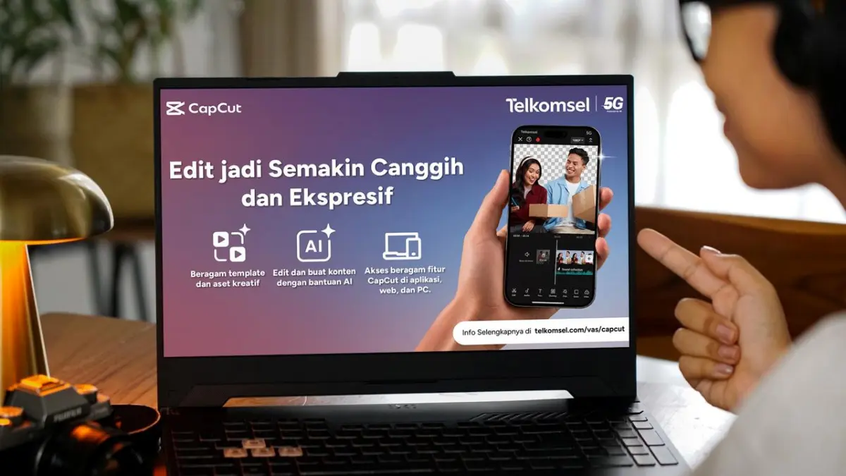 Telkomsel Hadirkan Paket Bundling CapCut, Akses Fitur Premium Makin Mudah dan Praktis