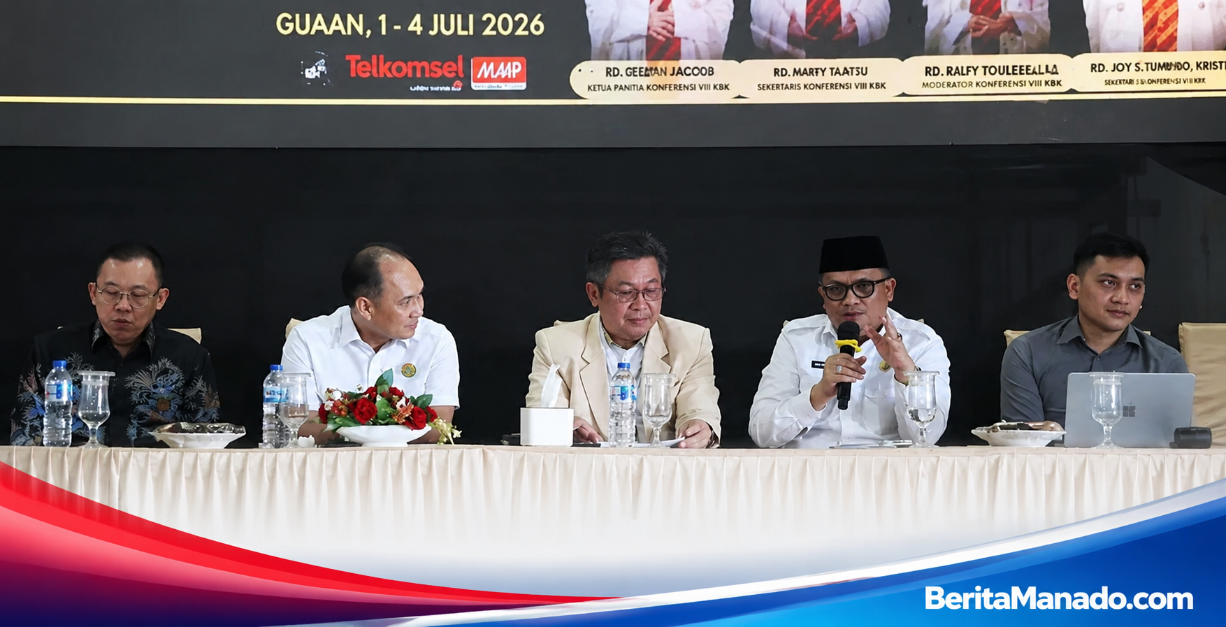 Ulyas Taha Ajak Kaum Bapak Katolik Jadi Duta Moderasi Beragama di Sulut