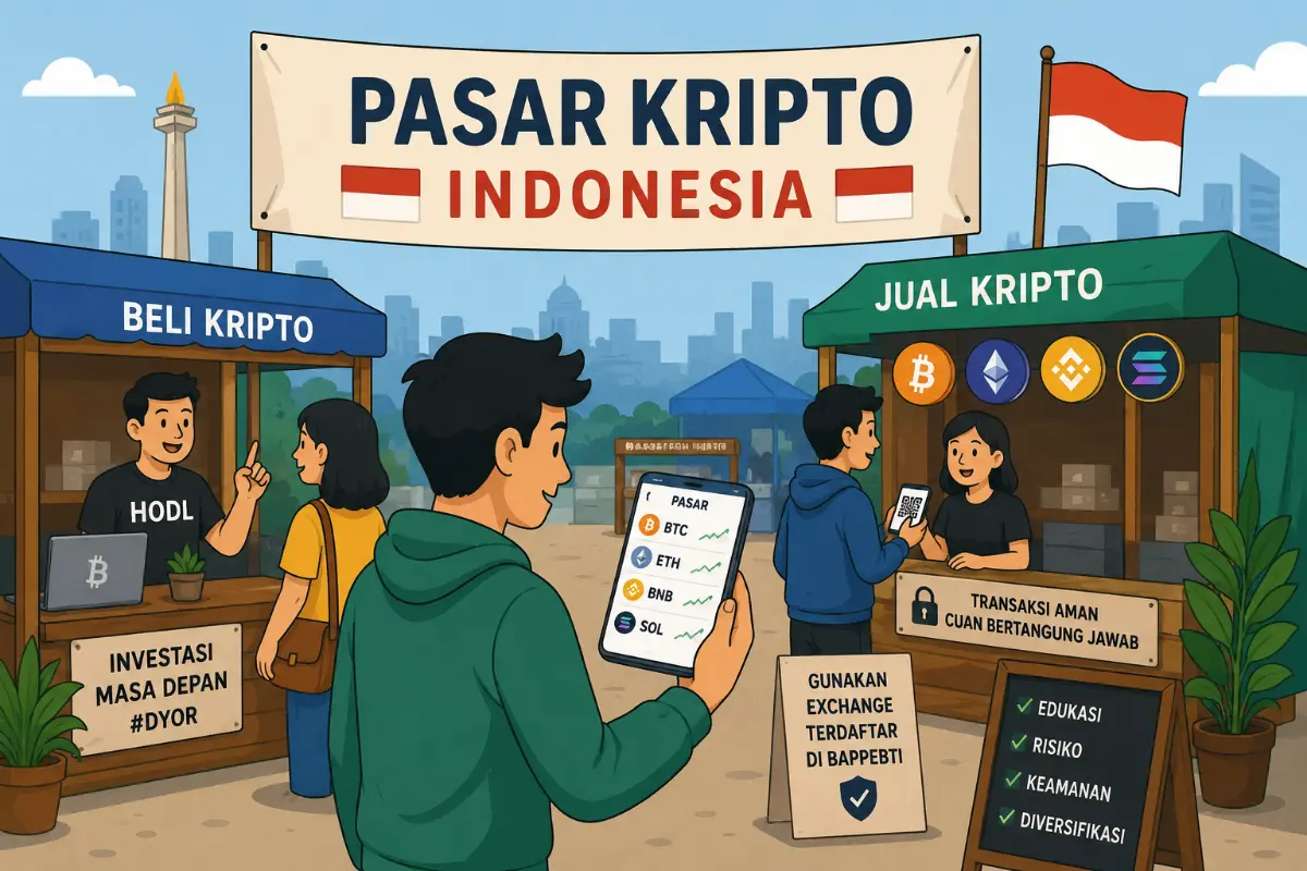 Pasar Kripto Indonesia Makin Bergairah, Nilai Transaksi Capai Rp23,01 Triliun pada Mei 2026