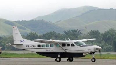 Pesawat Susi Air Pecah Ban di Bandara Sam Ratulangi Manado, Sejumlah Penerbangan Tertunda