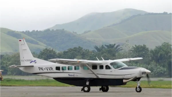 Pesawat Susi Air Pecah Ban di Bandara Sam Ratulangi Manado, Sejumlah Penerbangan Tertunda