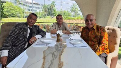 Akhmad Munir dan Hotman Paris bertemu di Jakarta akhiri polemik PWI Pusat