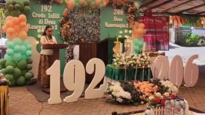 Vanda Sarundajang Ajak Warga Ranowangko Dua Perkuat Iman dan Kebersamaan