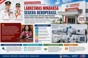 Minahasa Buat Terobosan, Labkesmas Segera Dioperasikan untuk Masyarakat