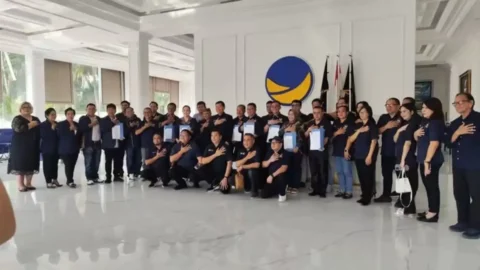 Sembilan Ketua DPD NasDem Sulut Terima SK, Empat Diisi Wajah Baru